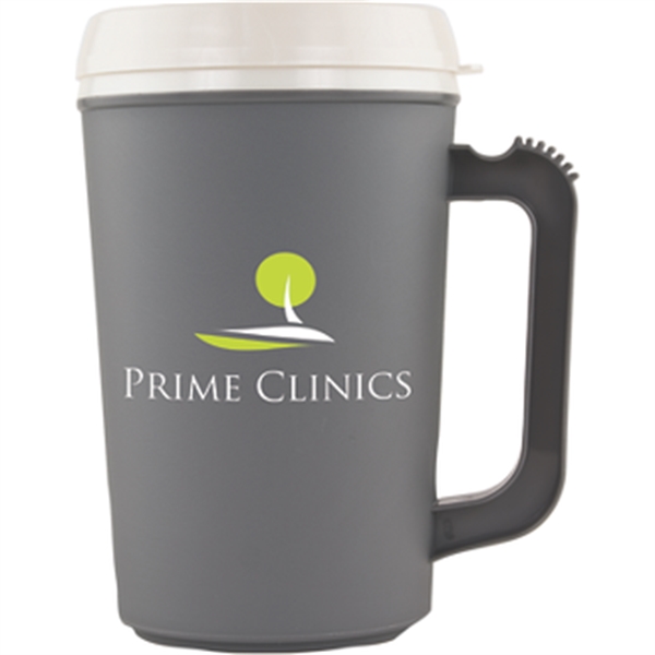 Gray-White color option for 22 Oz Insulated Mug