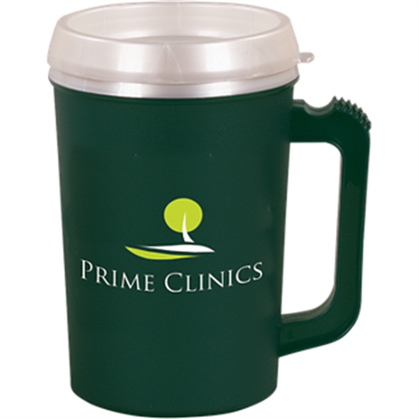 Green-White color option for 22 Oz Insulated Mug