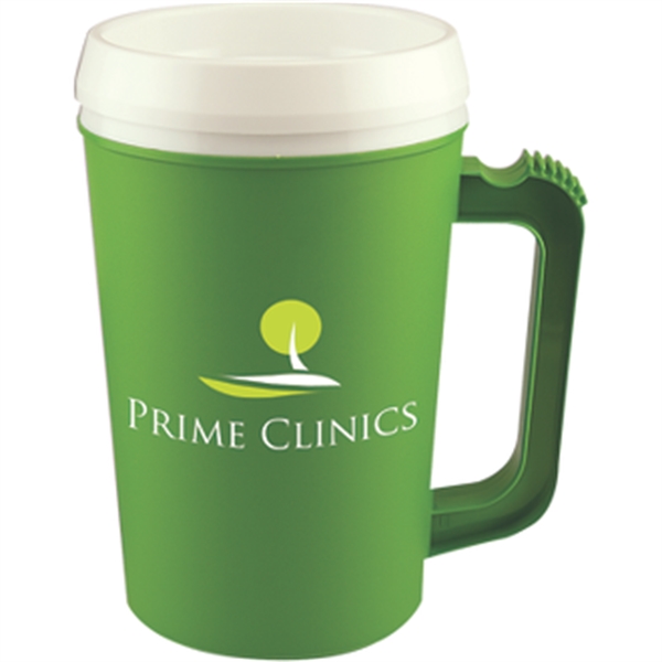 Lime-White color option for 22 Oz Insulated Mug