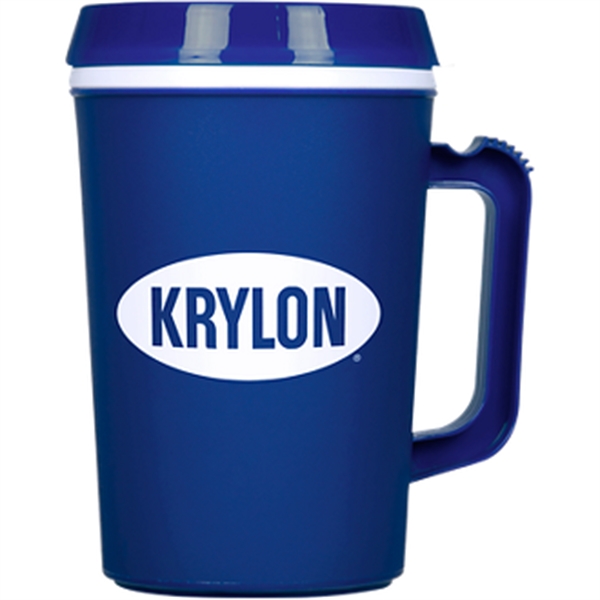 Blue-Blue color option for 34 Oz Insulated Mug