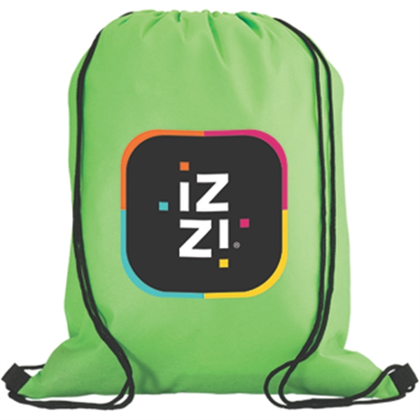 Lime color option for Drawstring Backpack