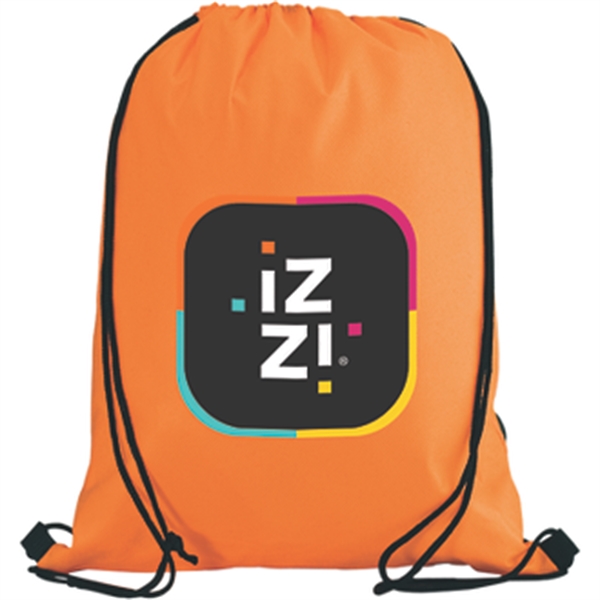 Orange color option for Drawstring Backpack