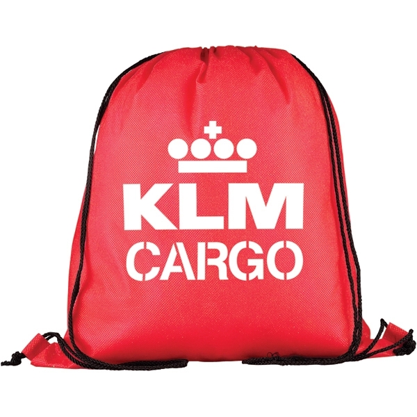 Red color option for Drawstring Backpack