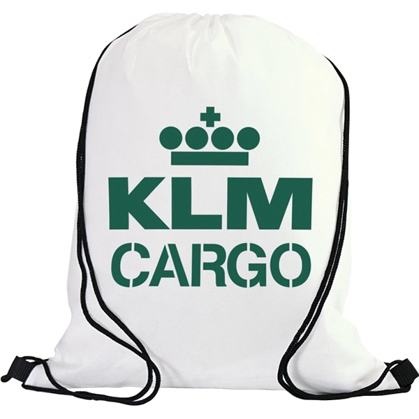 White color option for Drawstring Backpack