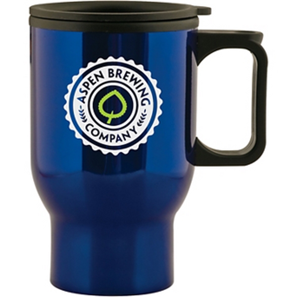 Blue color option for 15 Oz  Stainless Travel Mug