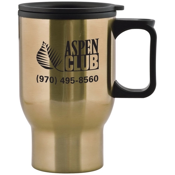 Gold color option for 15 Oz  Stainless Travel Mug