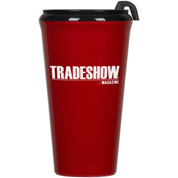 Metallic Red-Black color option for 16 Oz Infinity 2 Tumbler