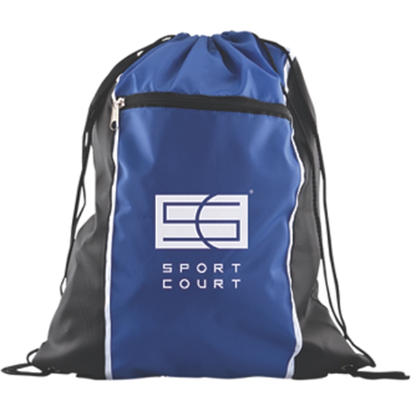 Royal Blue color option for Drawstring Backpack