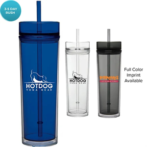 Photo of 16 Oz  Tumbler With Straw