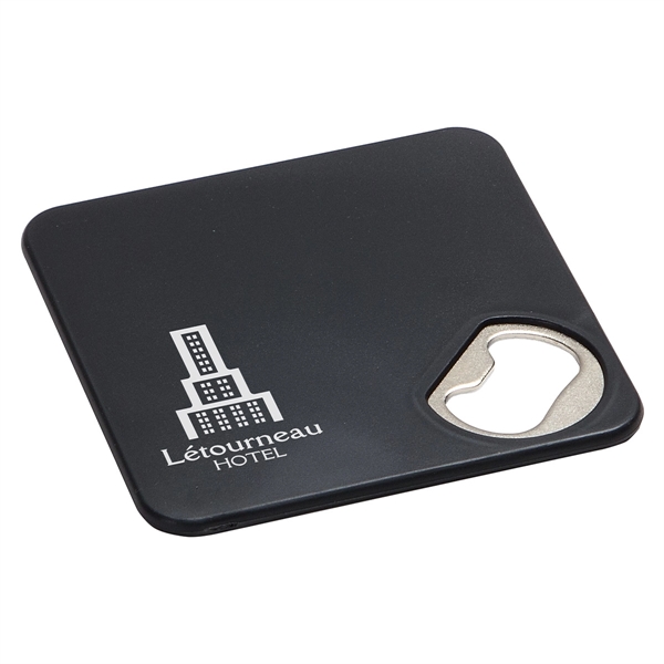 Dark Black color option for Econo Bottle Opener Coaster