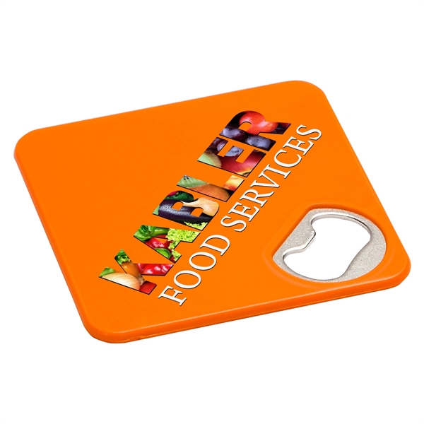 Medium Orange color option for Econo Bottle Opener Coaster