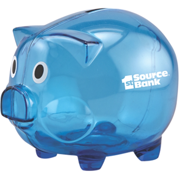 Translucent Blue color option for Piglet Bank