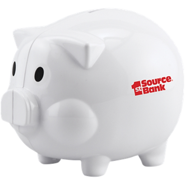 White color option for Piglet Bank