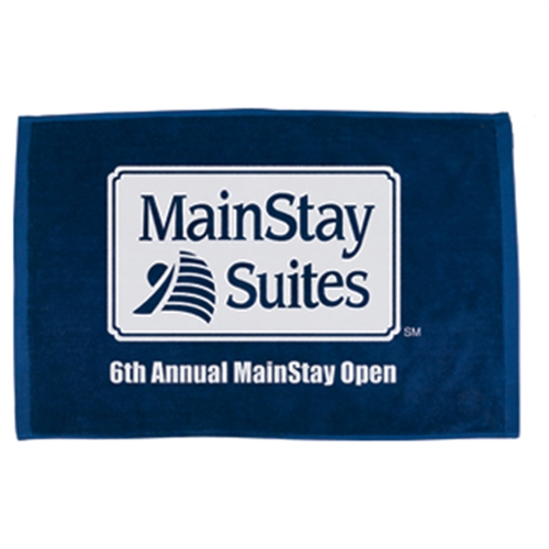 Main photo of 16" X 25"  Hemmed Golf Towel W/ Grommet And Hook