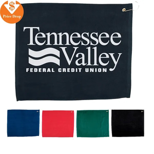 Photo of 15" X 18" Hemmed Golf Towel W/ Grommet And Hook