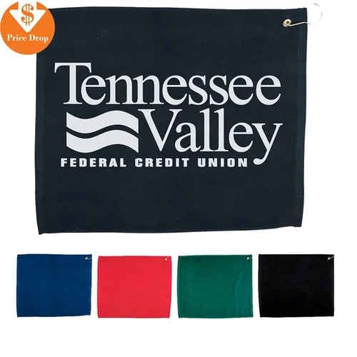 Main photo of 15" X 18" Hemmed Golf Towel W/ Grommet And Hook