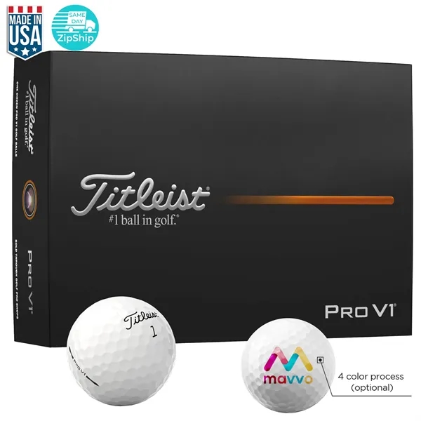 White color option for Titleist Pro V1 Golf Ball