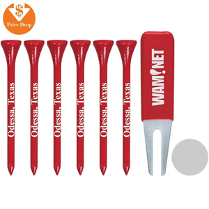 Photo of 6 Tall Golf Tees/1 Rsgt /1 Pm19 Packaged