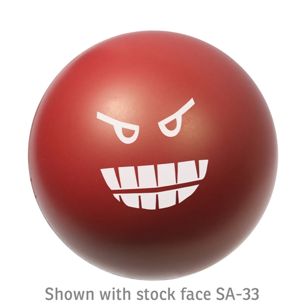 Medium Burgundy color option for Emoticon Ball