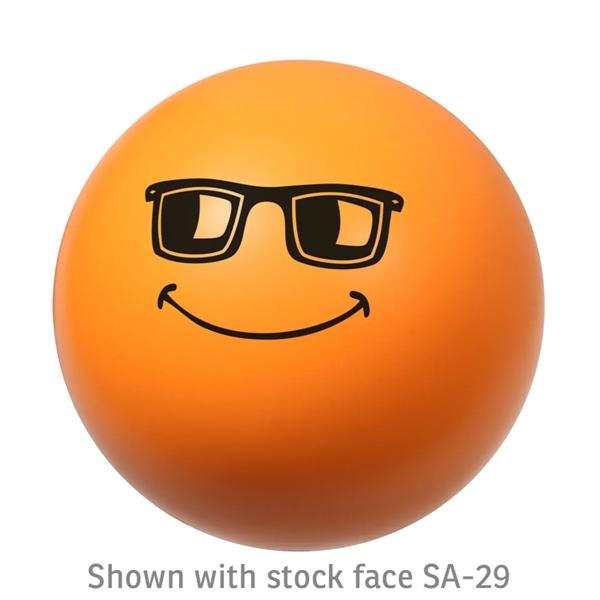 Medium Orange color option for Emoticon Ball