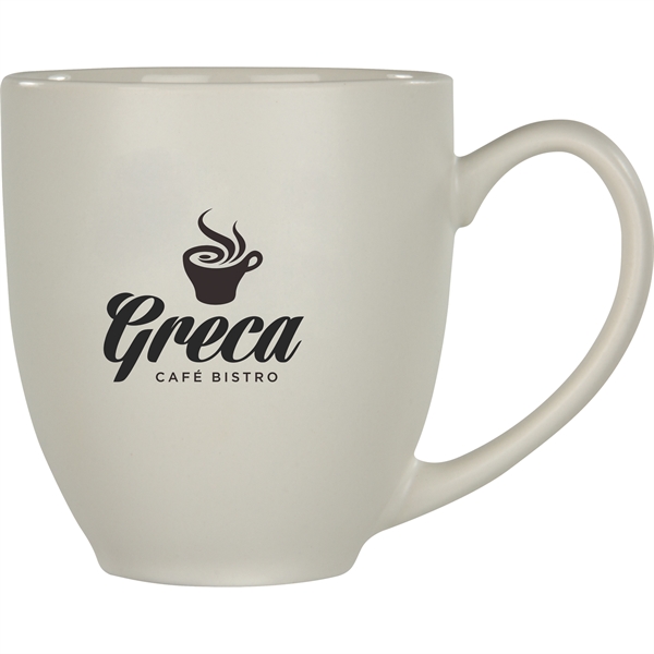 White color option for 14 Oz Kona Joe Ceramic Mug