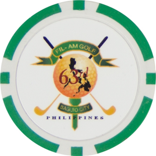 Green color option for Poker Chip