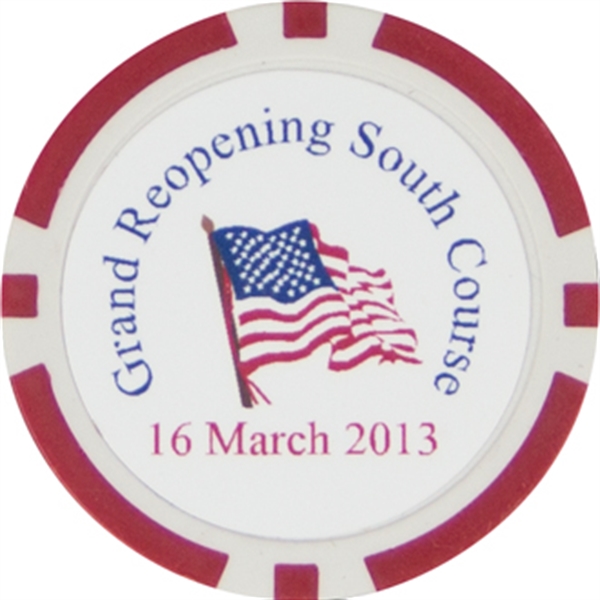 Red color option for Poker Chip