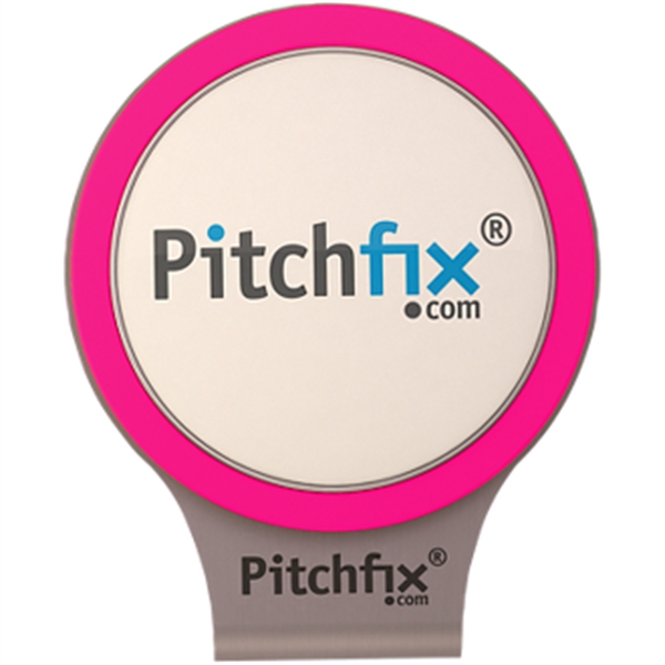 Flor Pink color option for Pitch Fix Magnetic Ball Marker Hat Clip