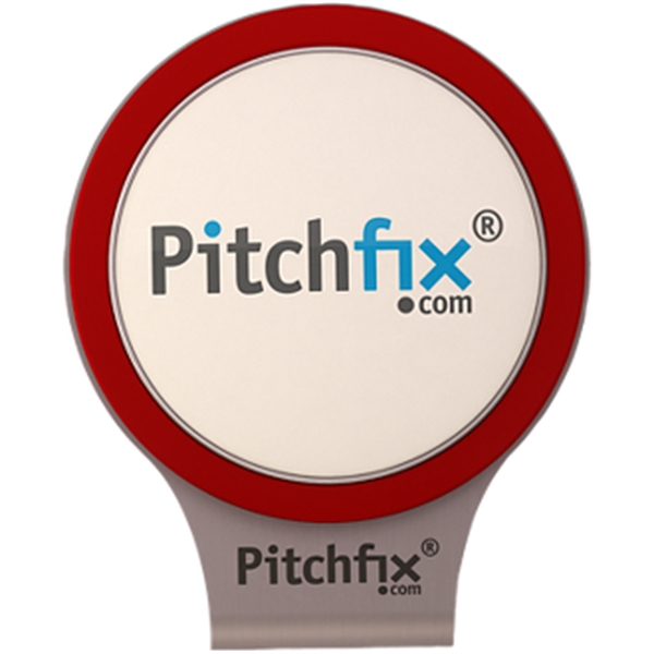 Red color option for Pitch Fix Magnetic Ball Marker Hat Clip