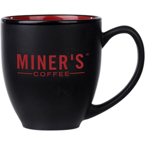 Red color option for 14 Oz  Kona Joe Ceramic Mug