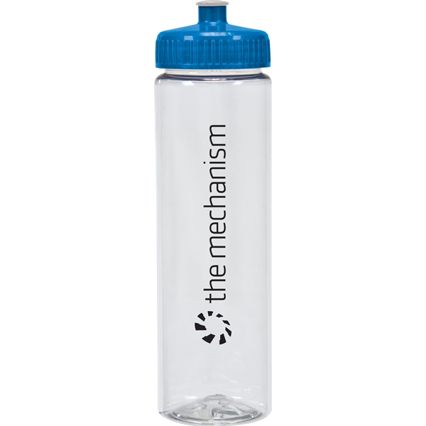 Translucent Blue color option for 25 Oz Ek Clear Bottle