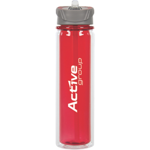 Red color option for 20 Oz  Double Wall Tritan Water Bottle