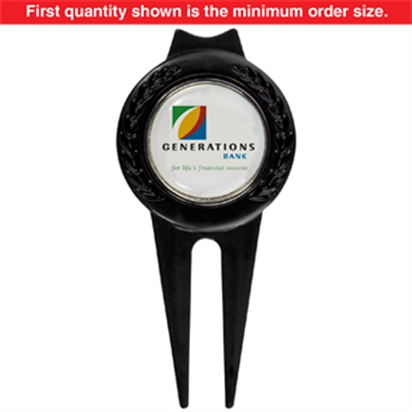 Black color option for Tour Divot Tool With Magnetic Marker