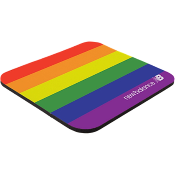 Rainbow color option for 7" X 8" X 1/8" Soft Mouse Pad