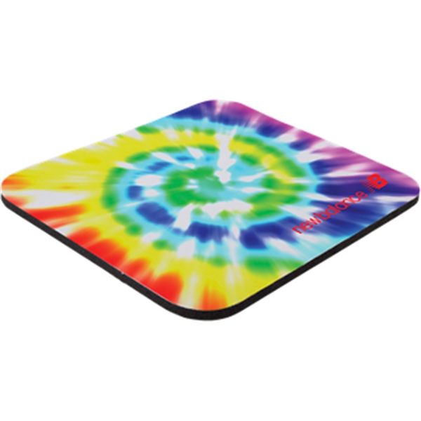 Tie Dye color option for 7" X 8" X 1/8" Soft Mouse Pad