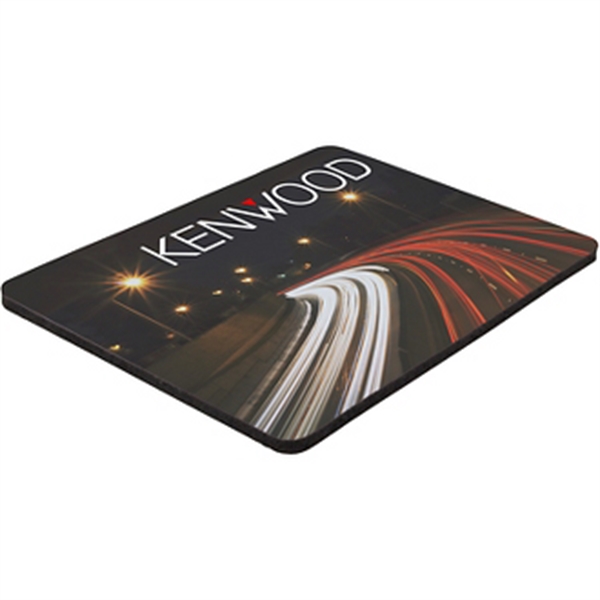 White color option for 6" X 8" X 1/8" Full Color Soft Mouse Pad