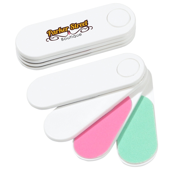Bright White color option for Fashion 4 Nail File & Buffer