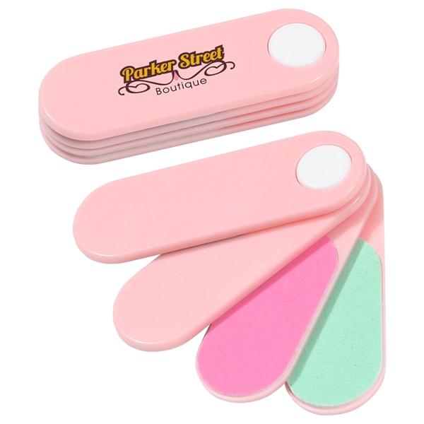 Light Pink color option for Fashion 4 Nail File & Buffer