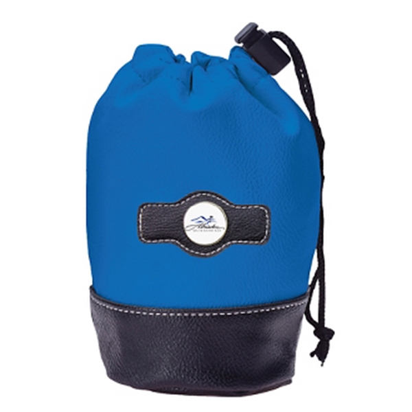 Blue-Black color option for Two Toned Valuables Pouch