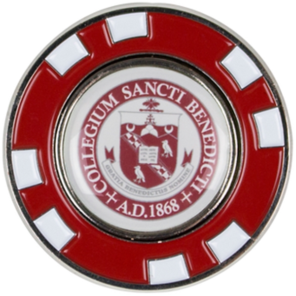 Red color option for Metal Poker Chip Magnetic Ball Marker