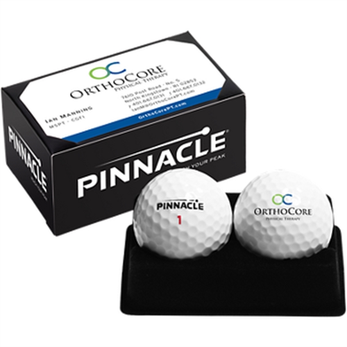 Main photo of Pinnacle Rush 2 Golf Ball Business Card Box