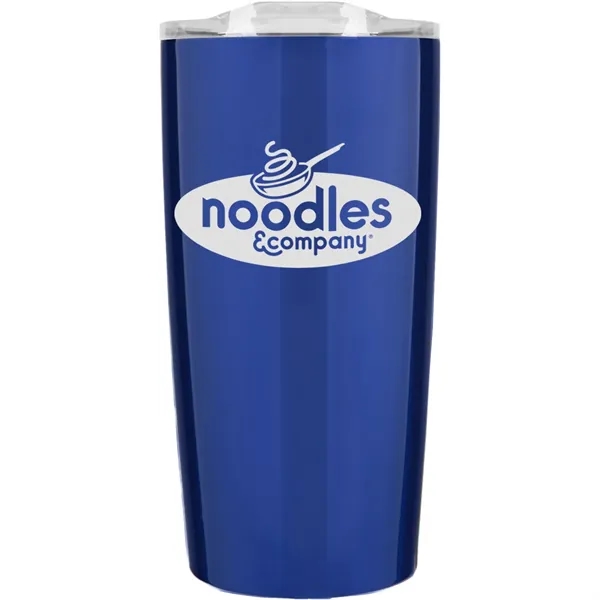 Blue-Clear color option for 20 Oz  Vacuum Insulated Tumbler