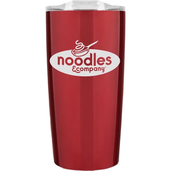 Red-Clear color option for 20 Oz  Vacuum Insulated Tumbler