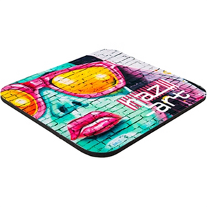 Photo of 7" X 8" X 1/4" Full Color Hard Surface Mouse Pad