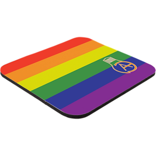 Rainbow color option for 7" X 8" X 1/8 " Full Color Hard Surface Mouse Pad