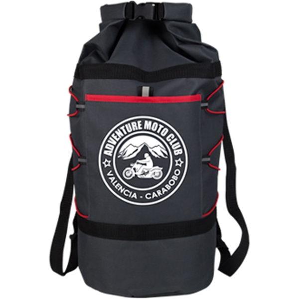 Black-Red color option for Adventure Duffle Bag