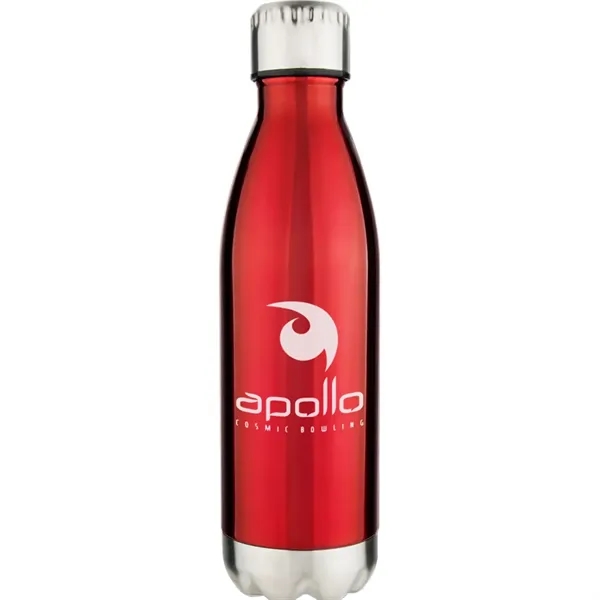 Red color option for 17 Oz Apollo Double Wall Stainless Vacuum Bottle