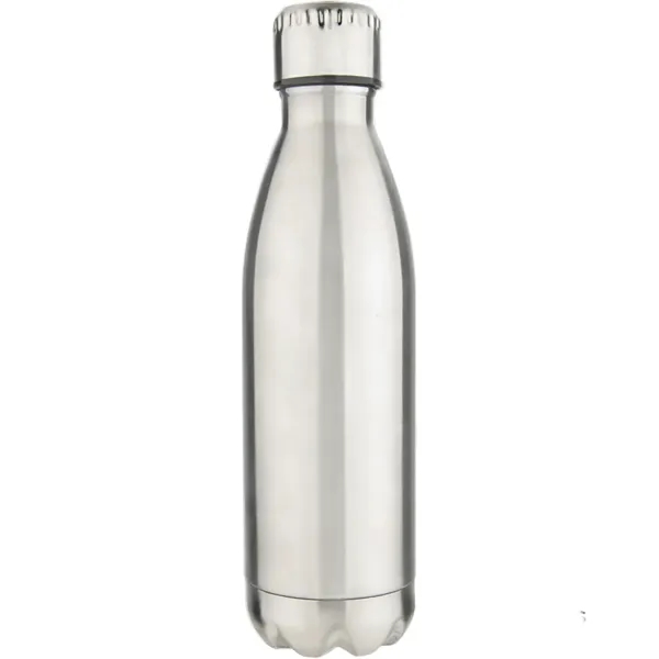 Stainless color option for 17 Oz Apollo Double Wall Stainless Vacuum Bottle