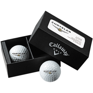 Photo of Callaway 2 Golf Ball Business Card Box W/ Warbird