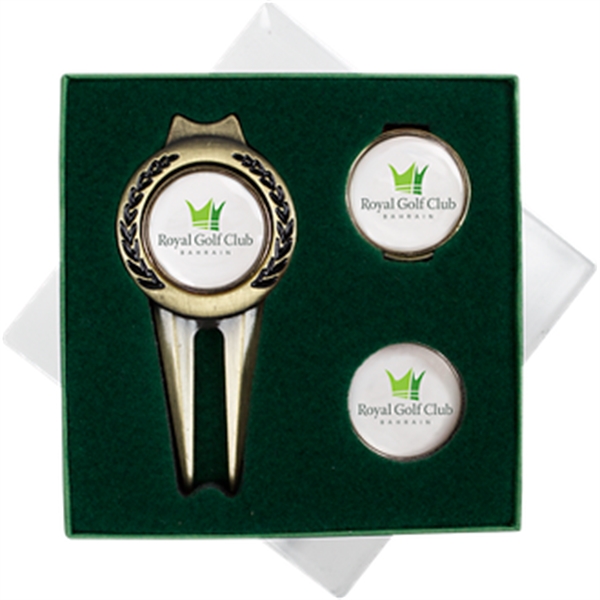 Gold color option for Gift Set With Hat Clip